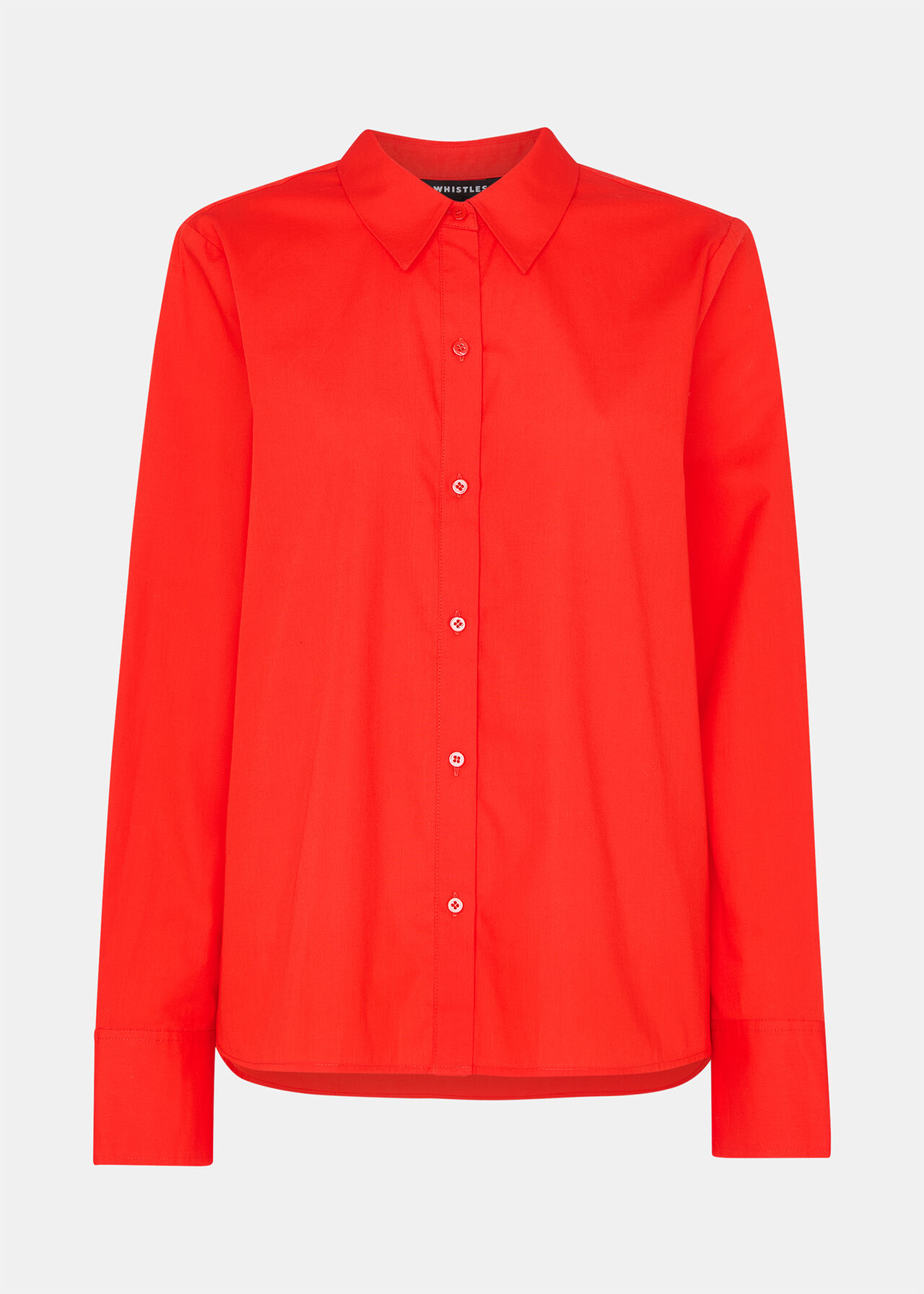 Boxy Relaxed Cotton Shirt