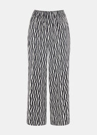Optical Rope Cropped Trouser