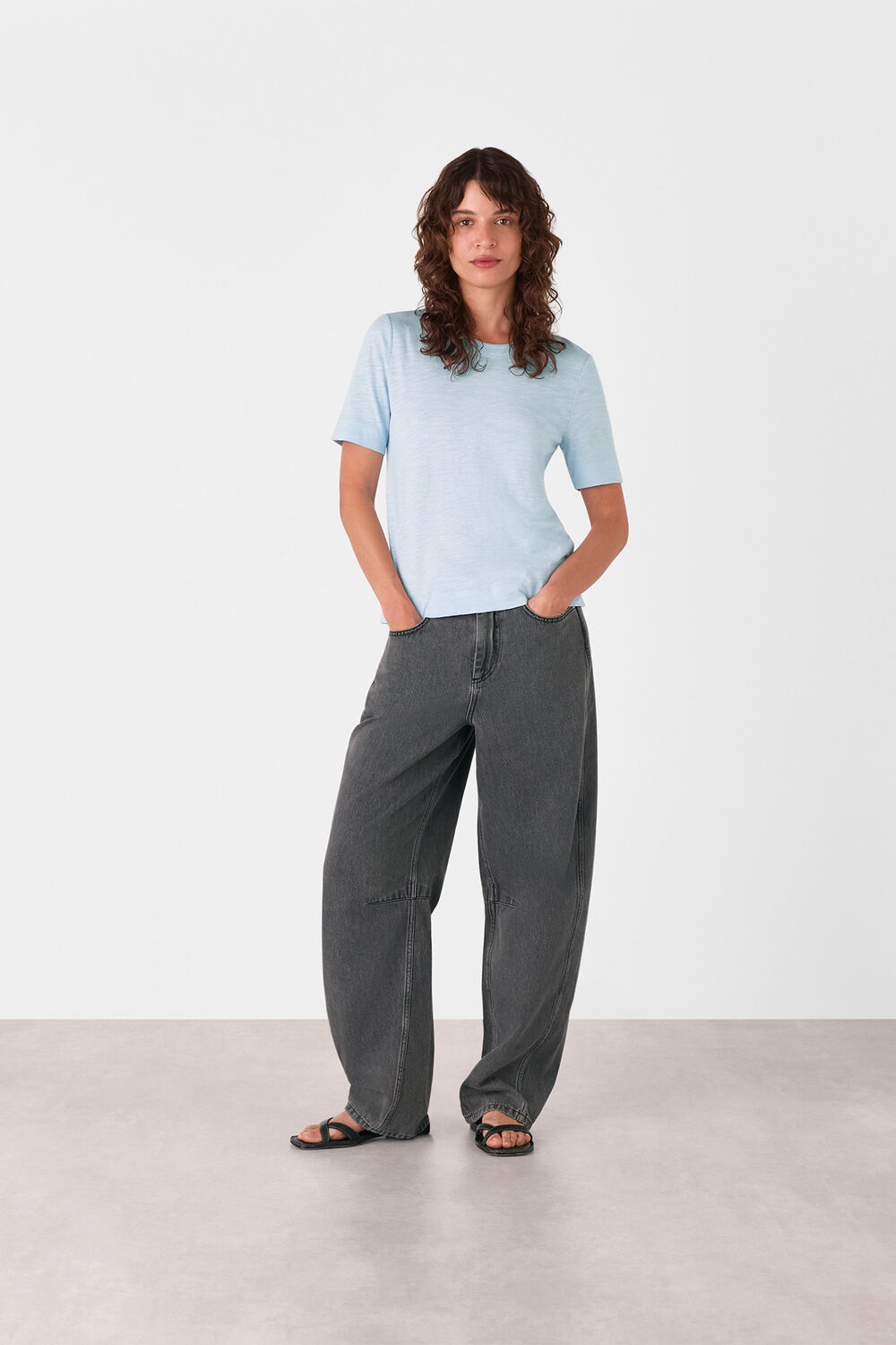 Rosa Double Trim T-Shirt