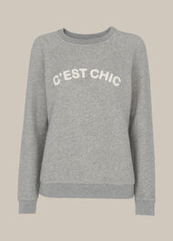 Cest Chic Logo Sweatshirt