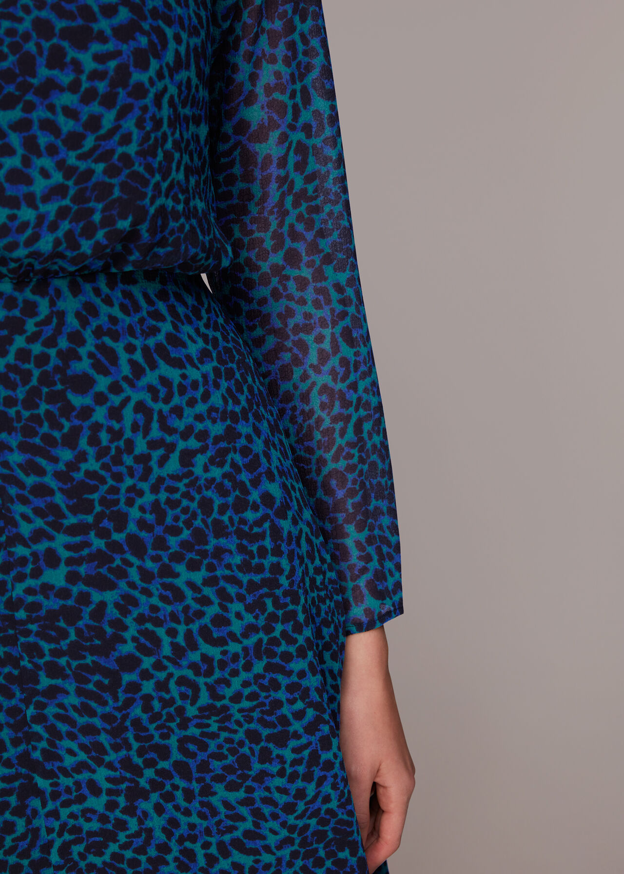 Forest Leopard Carlotta Dress