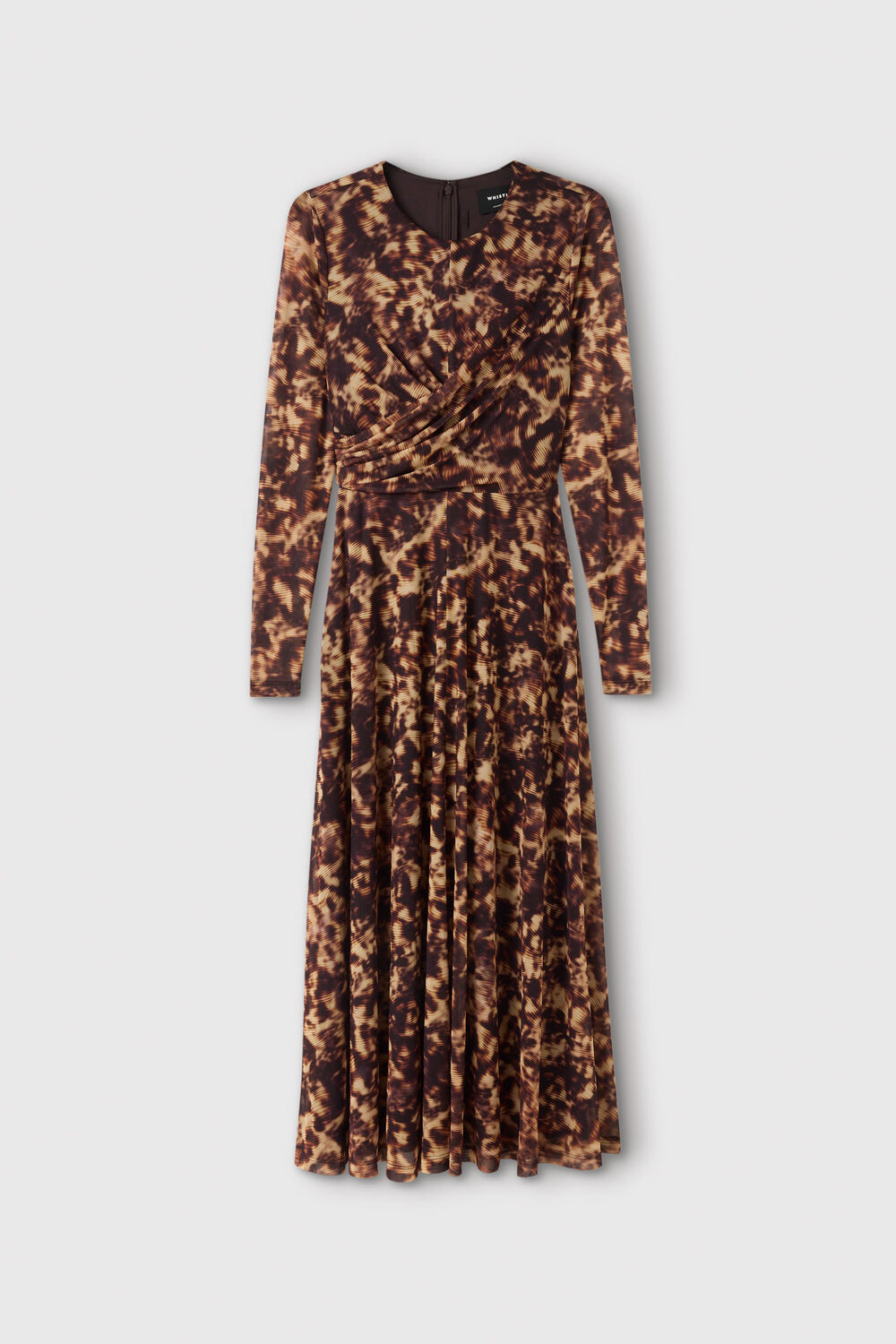 Abstract Animal Mesh Dress