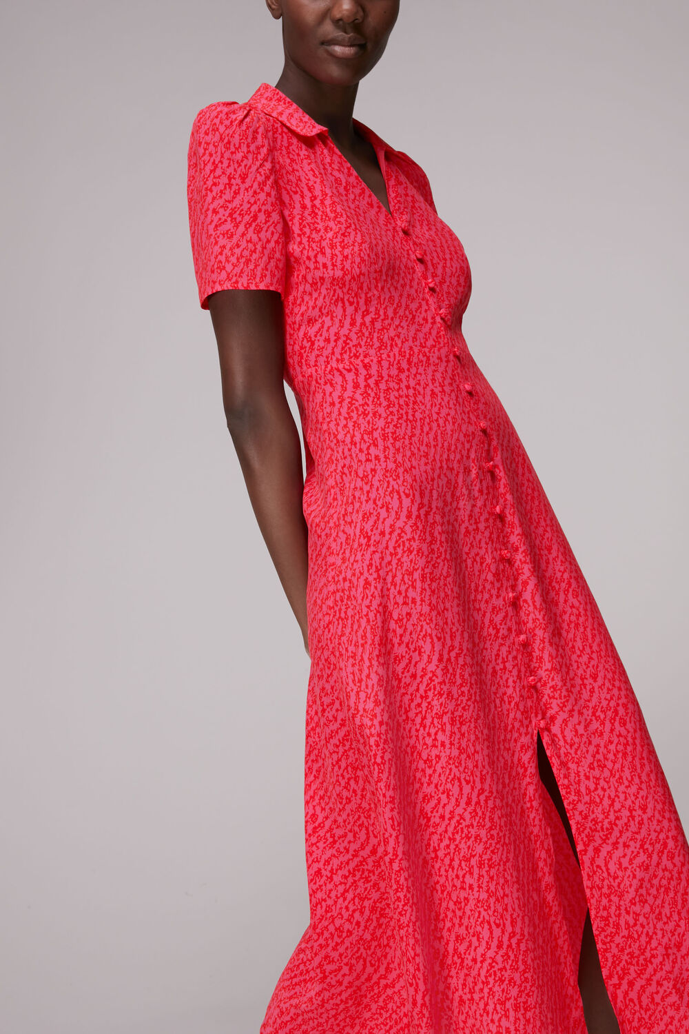 Rowan Diagonal Print Dress
