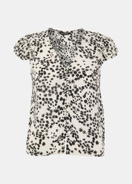 Dandelion Floral Frill Top