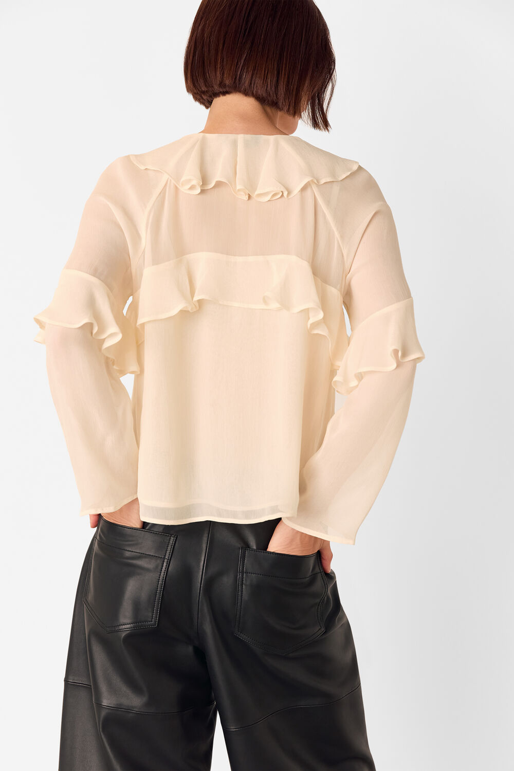 Ruffle Frill Blouse