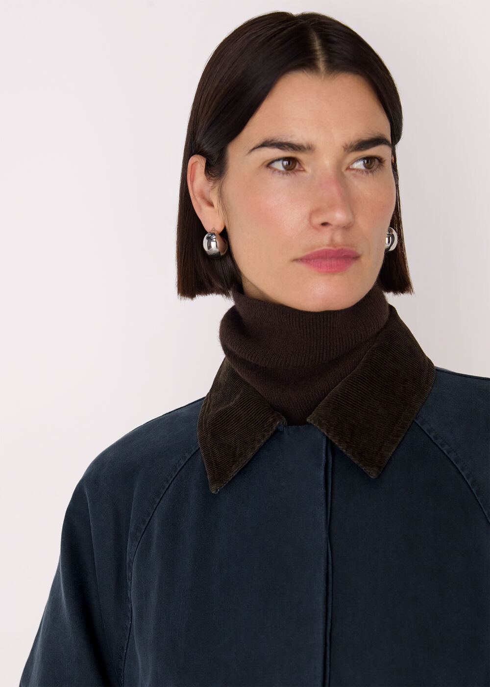 Gabriella Waxed Overcoat