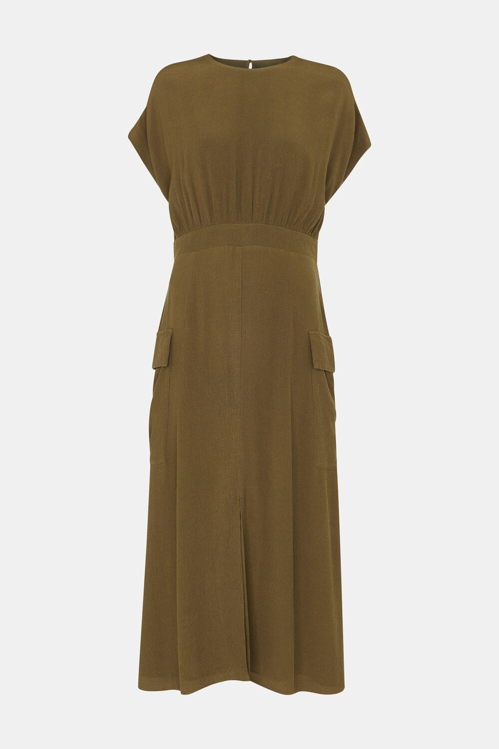 Pocket Detail Midi Dress
