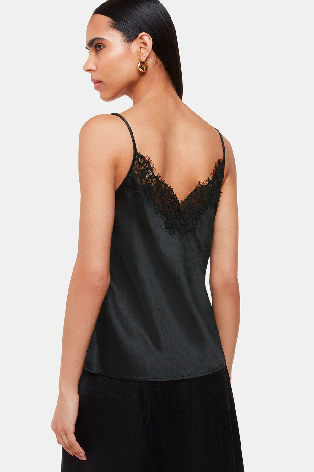 Lace Trim Cami Top