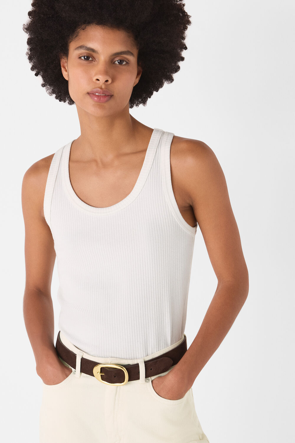Wide Leg Cropped Jean