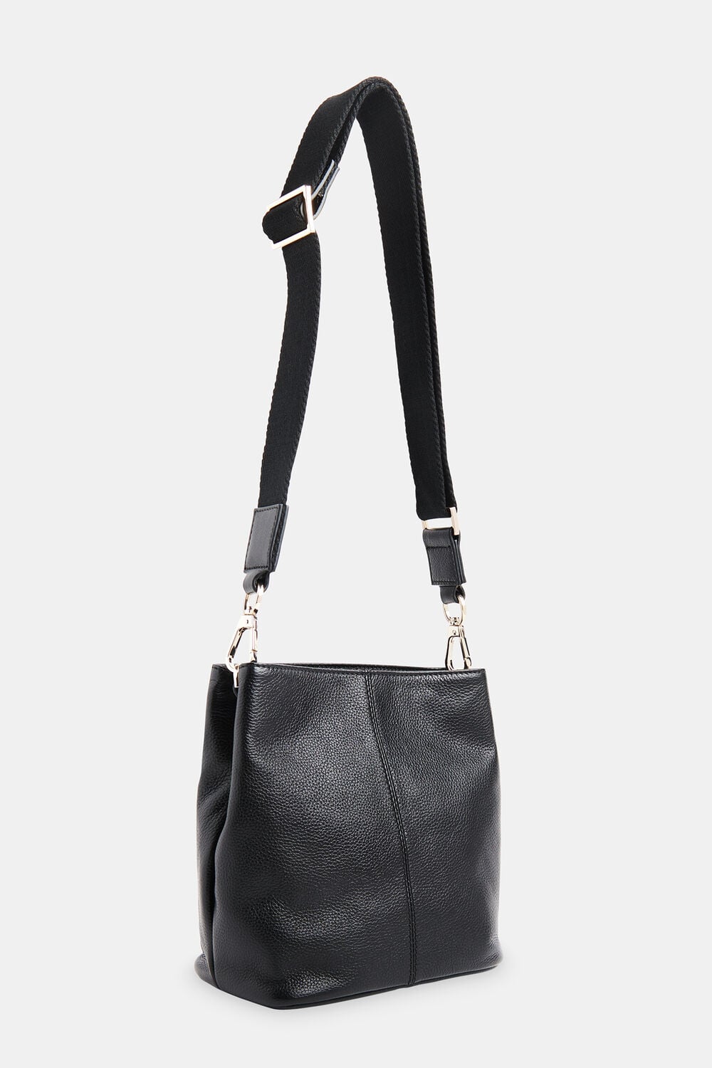 Black Dion Bucket Bag