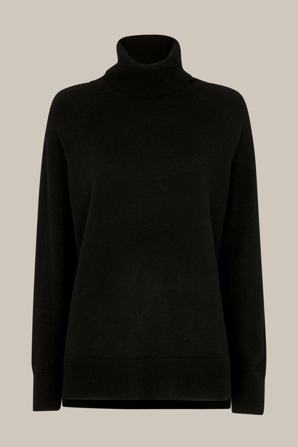 Cashmere Roll Neck Knit