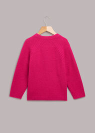 Textured Crew Neck Sweater