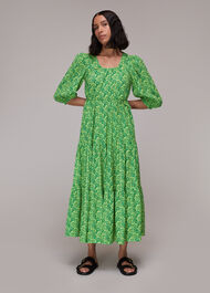Climbing Vine Trapeze Dress
