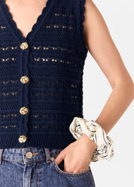 Abstract Stripe Scrunchie