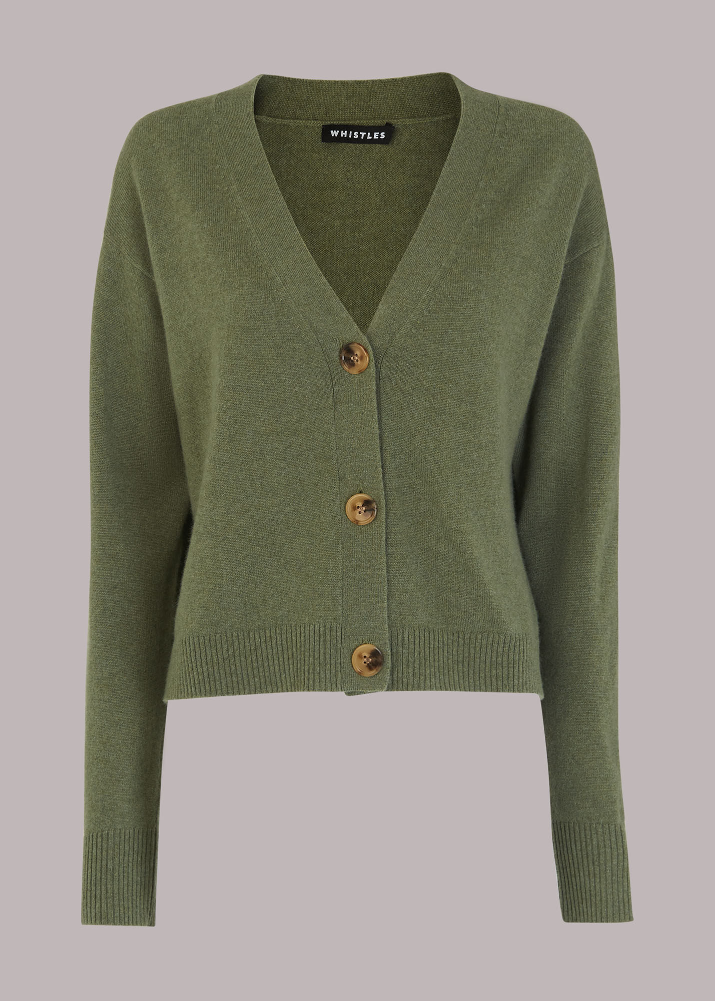 新作 Cardigan Cashmere Green Women's | | US Whistles トップス