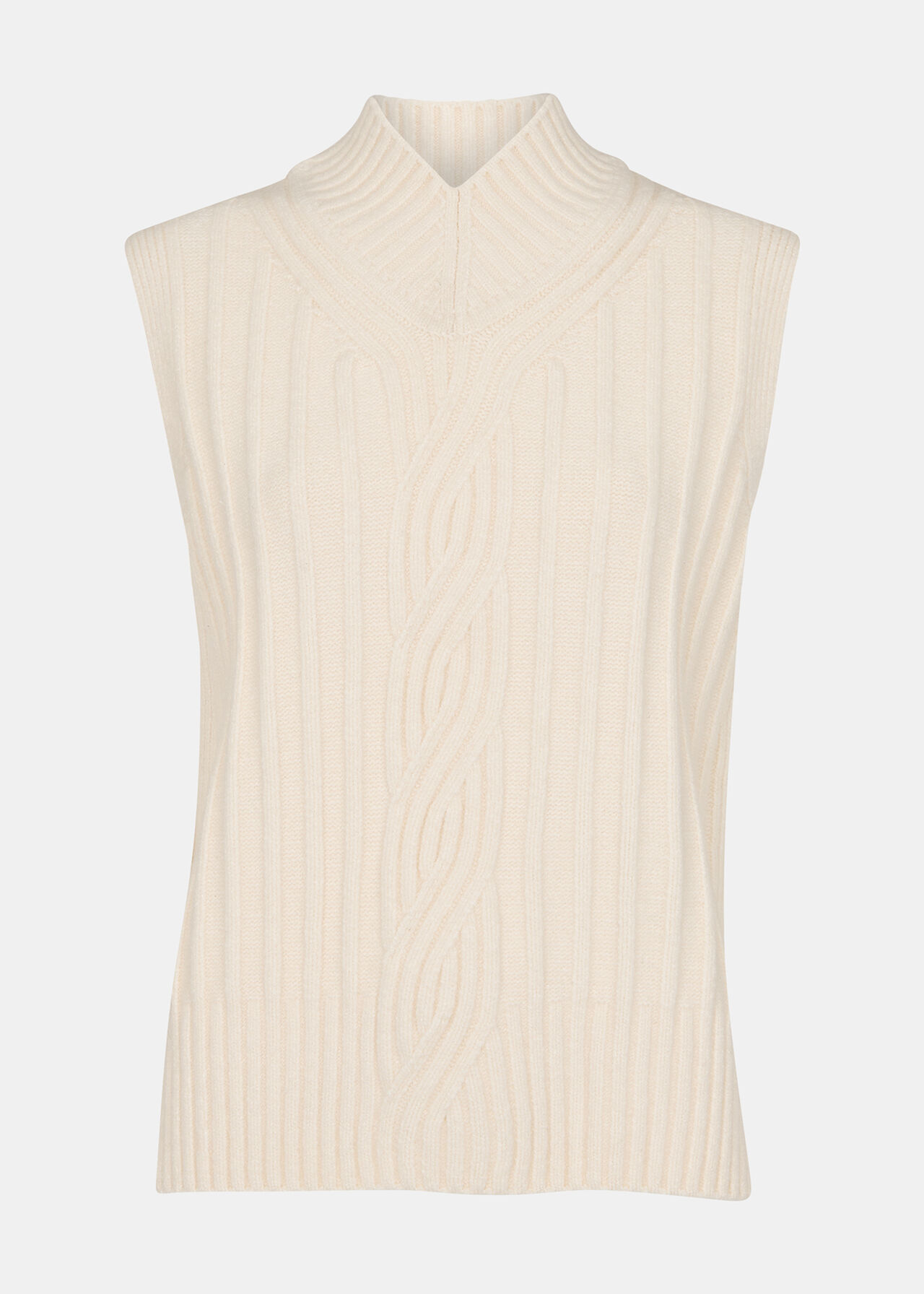 V Neck Cable Detail Tank
