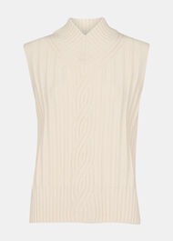 V Neck Cable Detail Tank