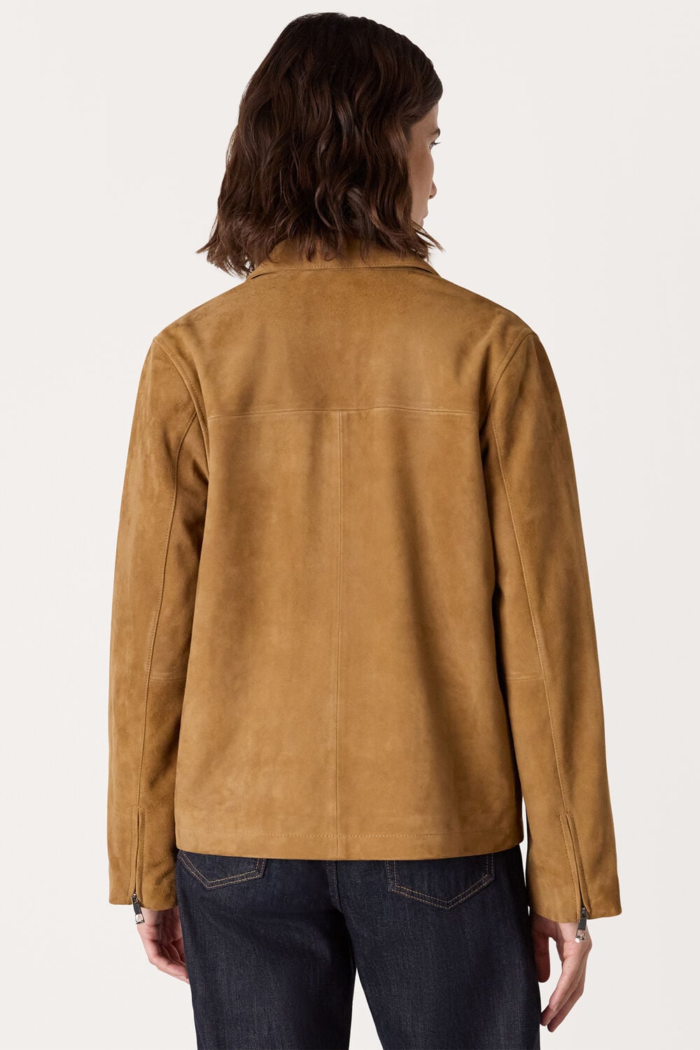 Tan Kate Suede Jacket