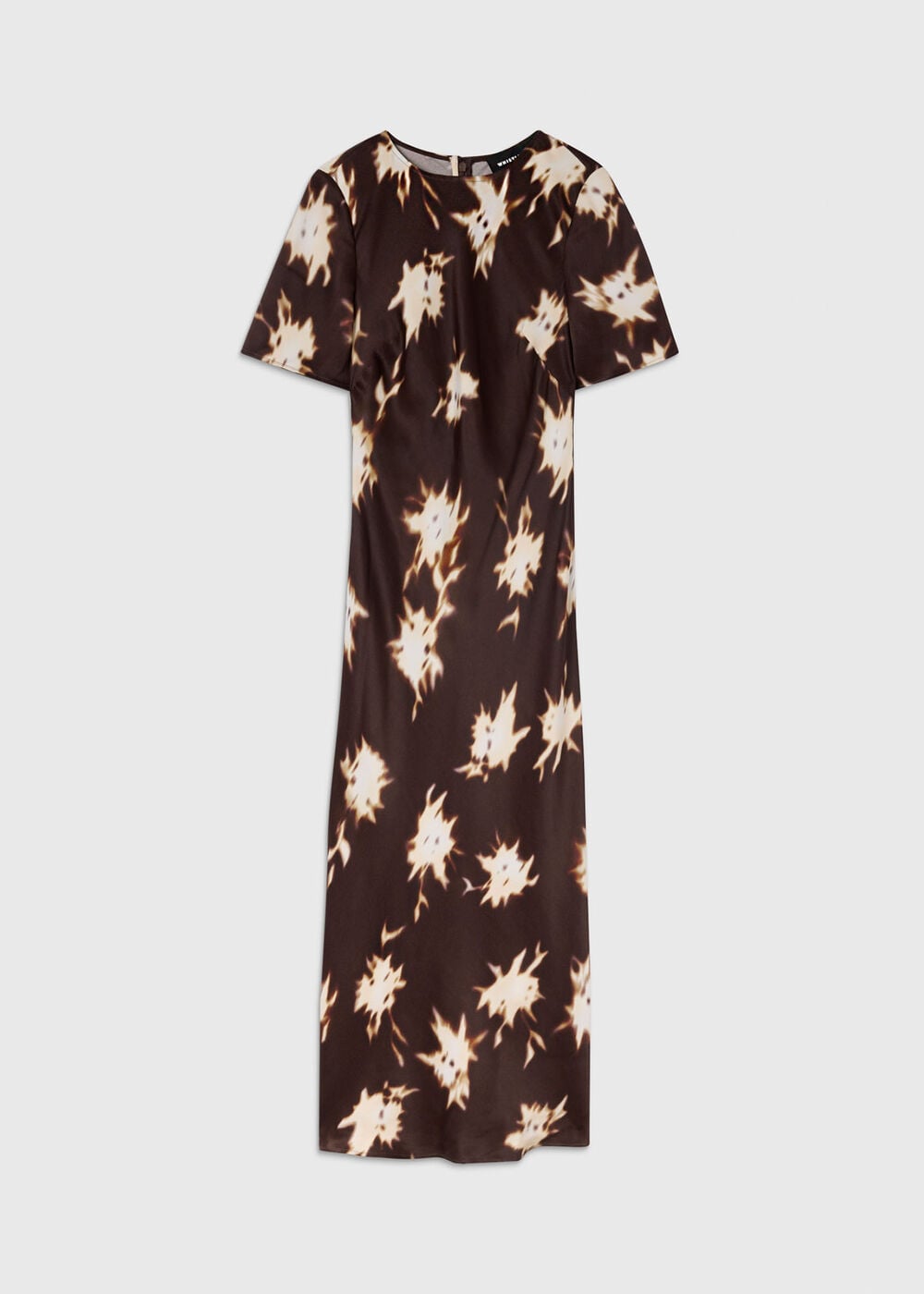 Shadow Floral Midi Dress