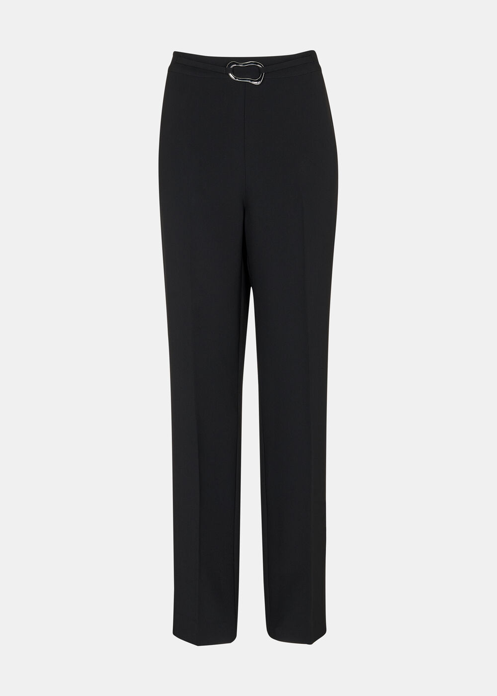 Corinna Belted Crepe Trouser