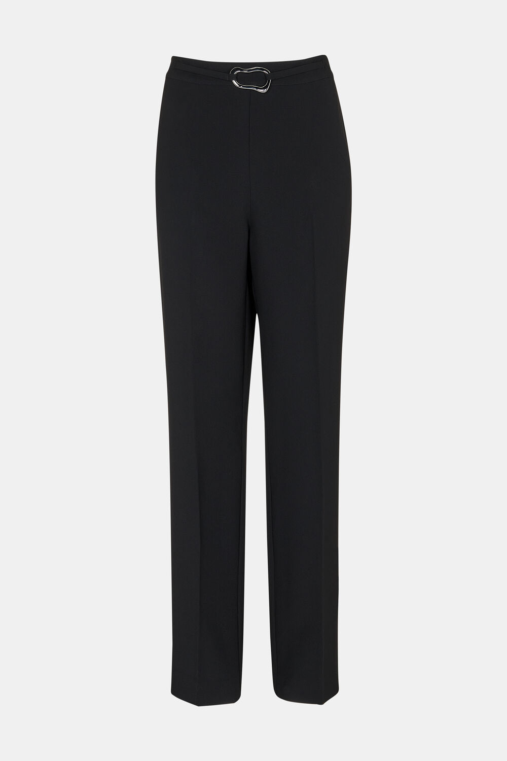 Corinna Belted Crepe Trouser