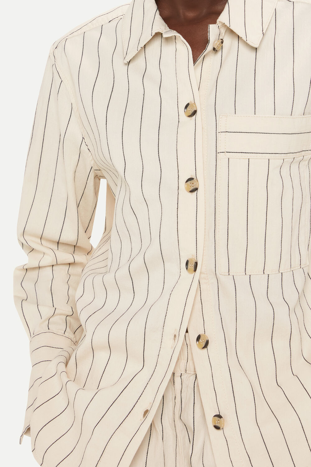 Multicolour Kwammie Striped Overshirt