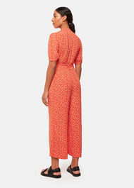 Micro Floral Jumpsuit