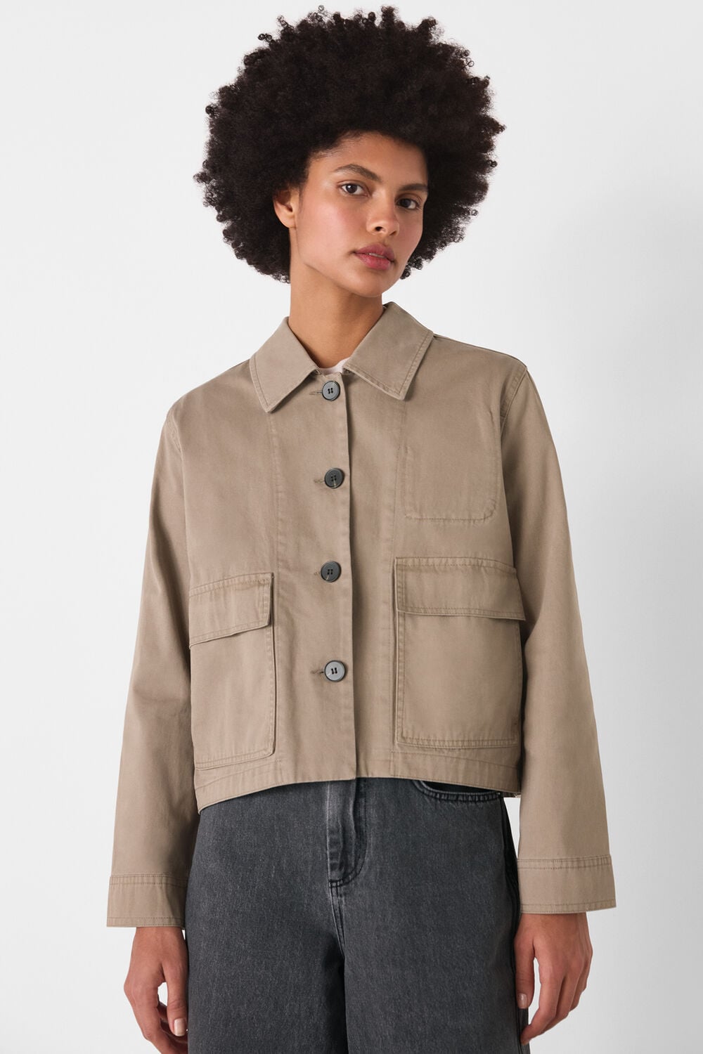 Taupe Marie Casual Jacket