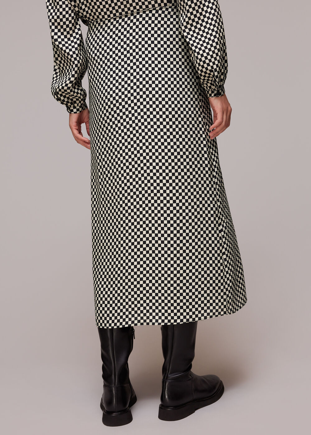 Lola Checkerboard Skirt