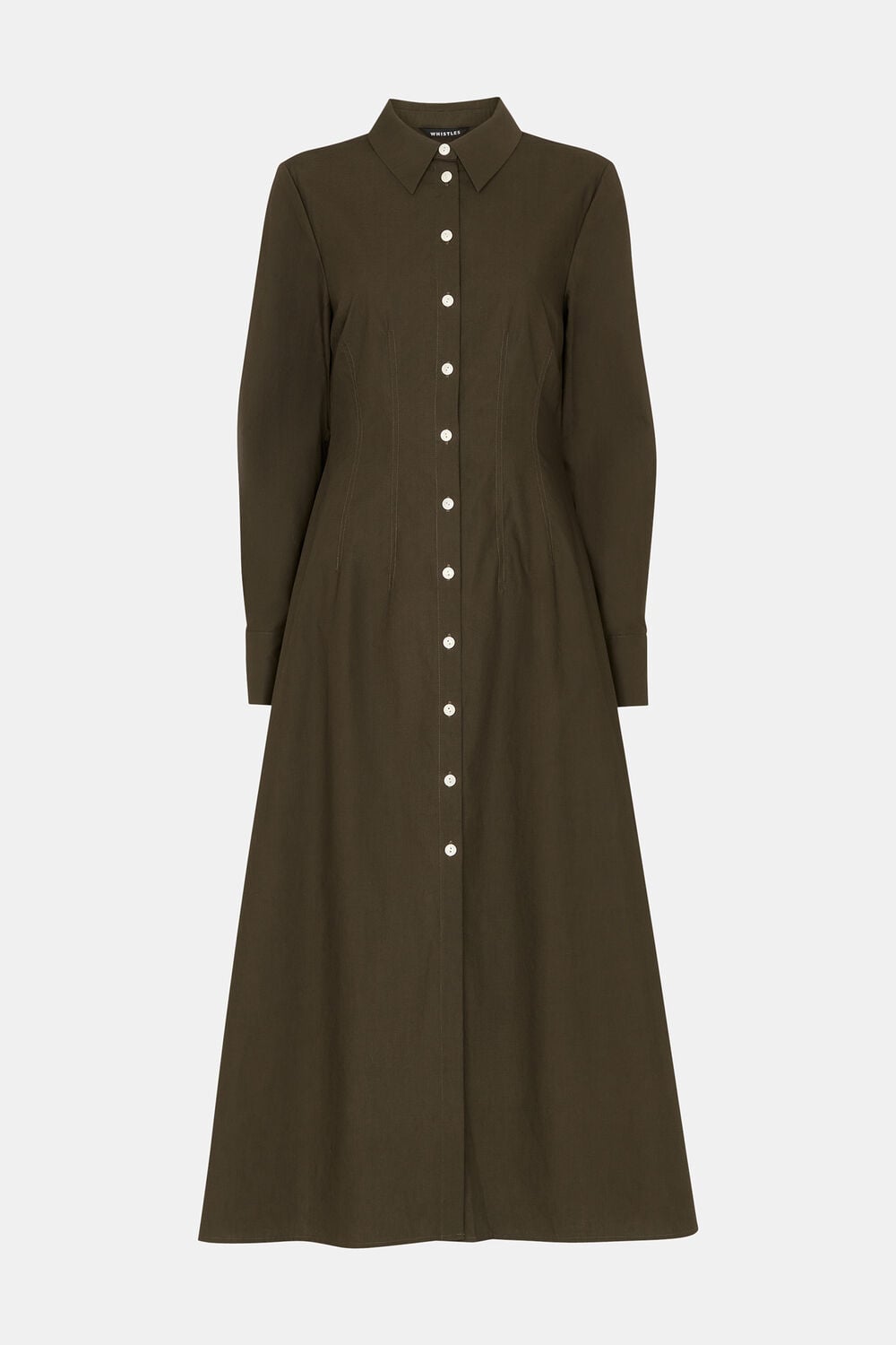 Jean Poplin Shirt Dress