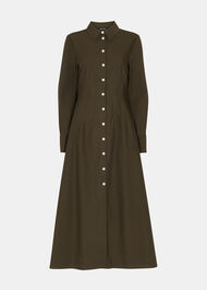 Jean Poplin Shirt Dress