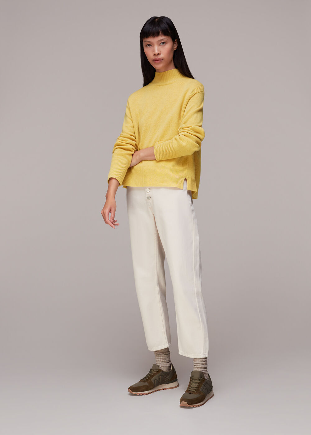 Ferne Wool Funnel Neck Jumper