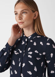 Rowan Print Bonny Jumpsuit Navy/Multi