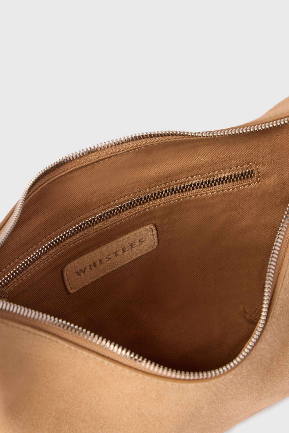 Small Sia Suede Crossbody Bag