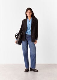 Button Front V Neck Cardigan