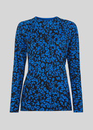 Jungle Cat Crew Neck Knit