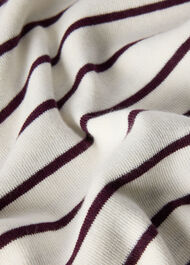 Fine Knit Stripe T-Shirt
