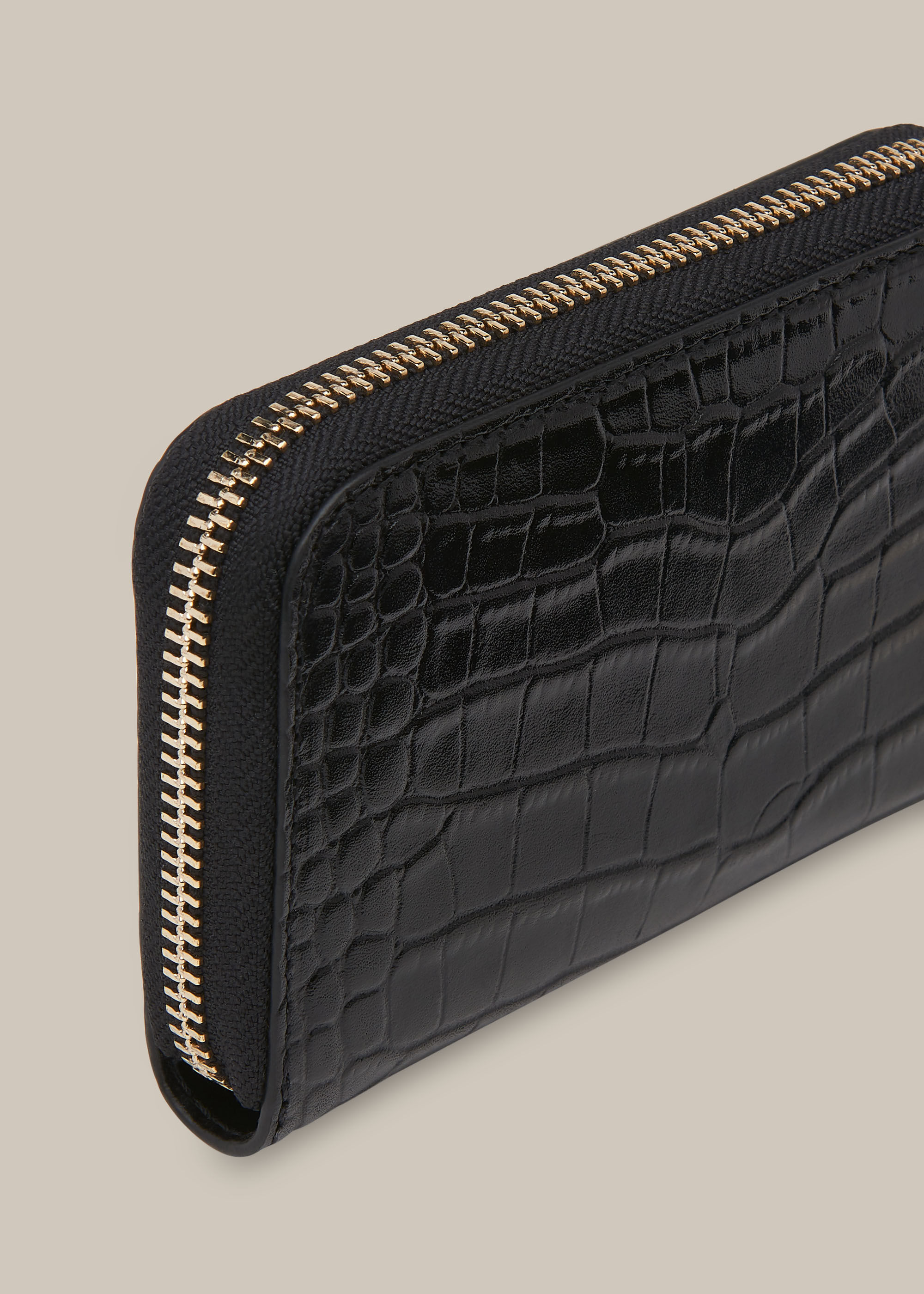 Whistles croc purse hotsell