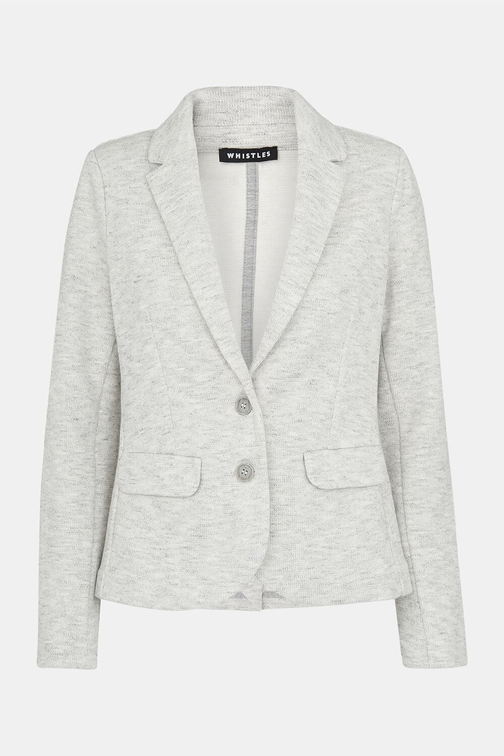 Grey Slim Jersey Jacket