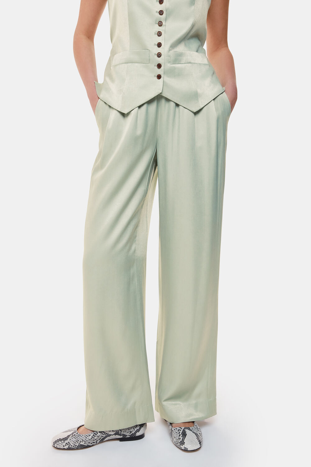 Rita Luxe Elasticated Trouser