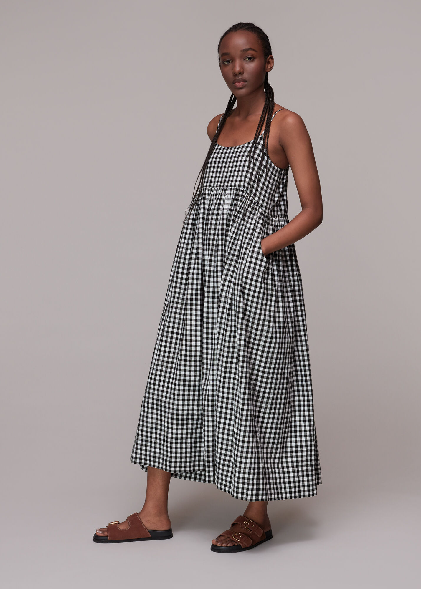 Gingham Maxi Dresses