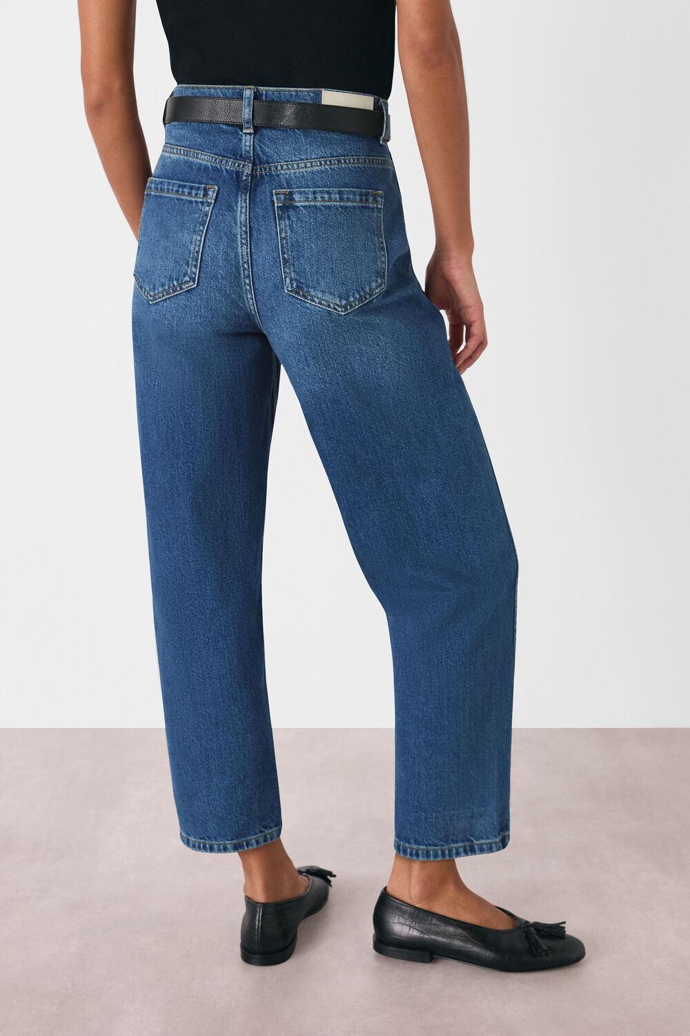 Denim Authentic Barrel Leg Jean