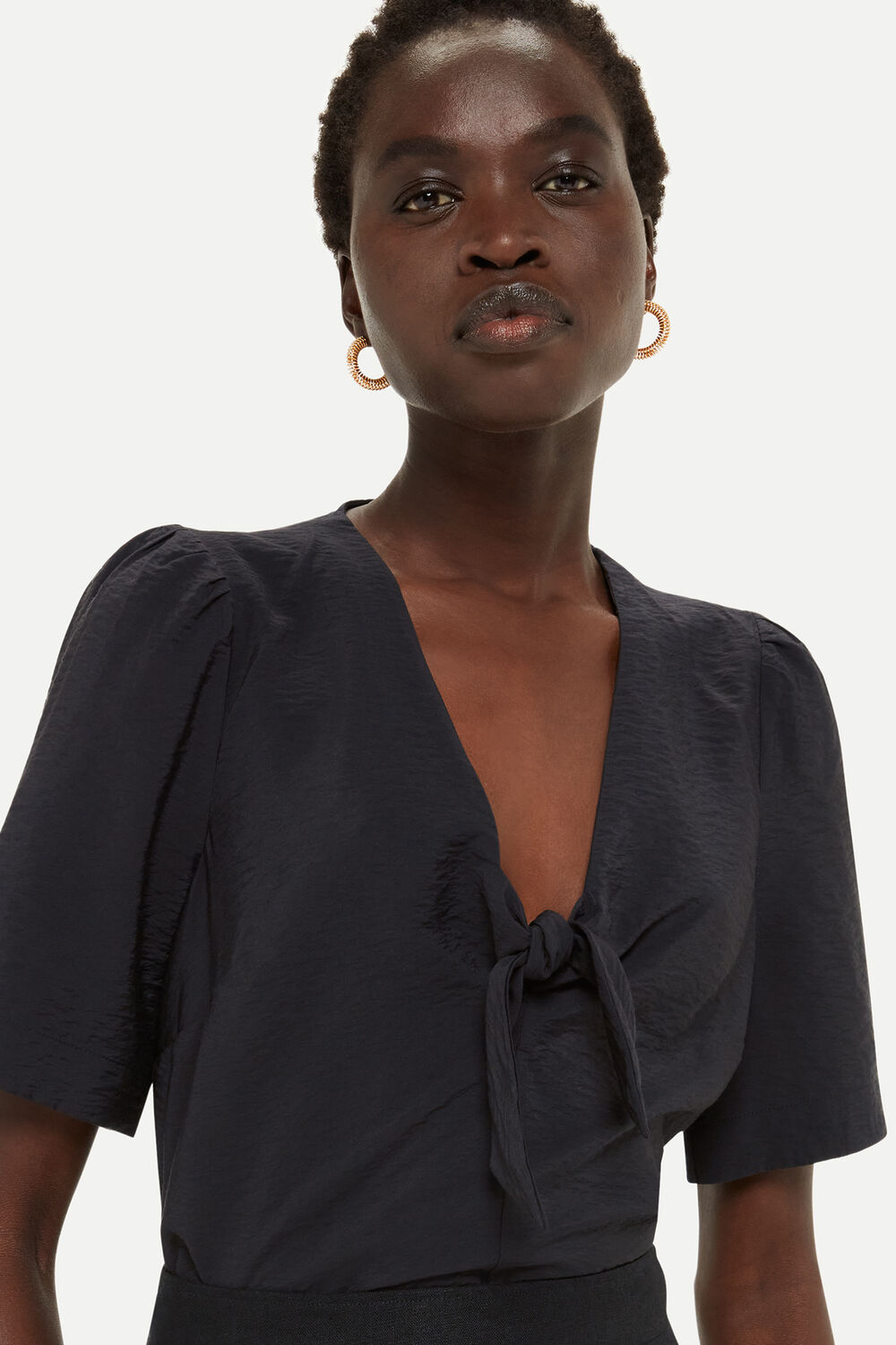 Nicola Bow Front Top