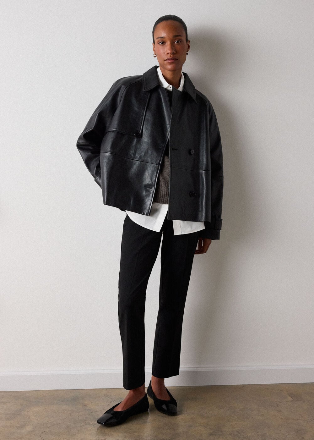 Black Lily Cigarette Pants&nbsp;