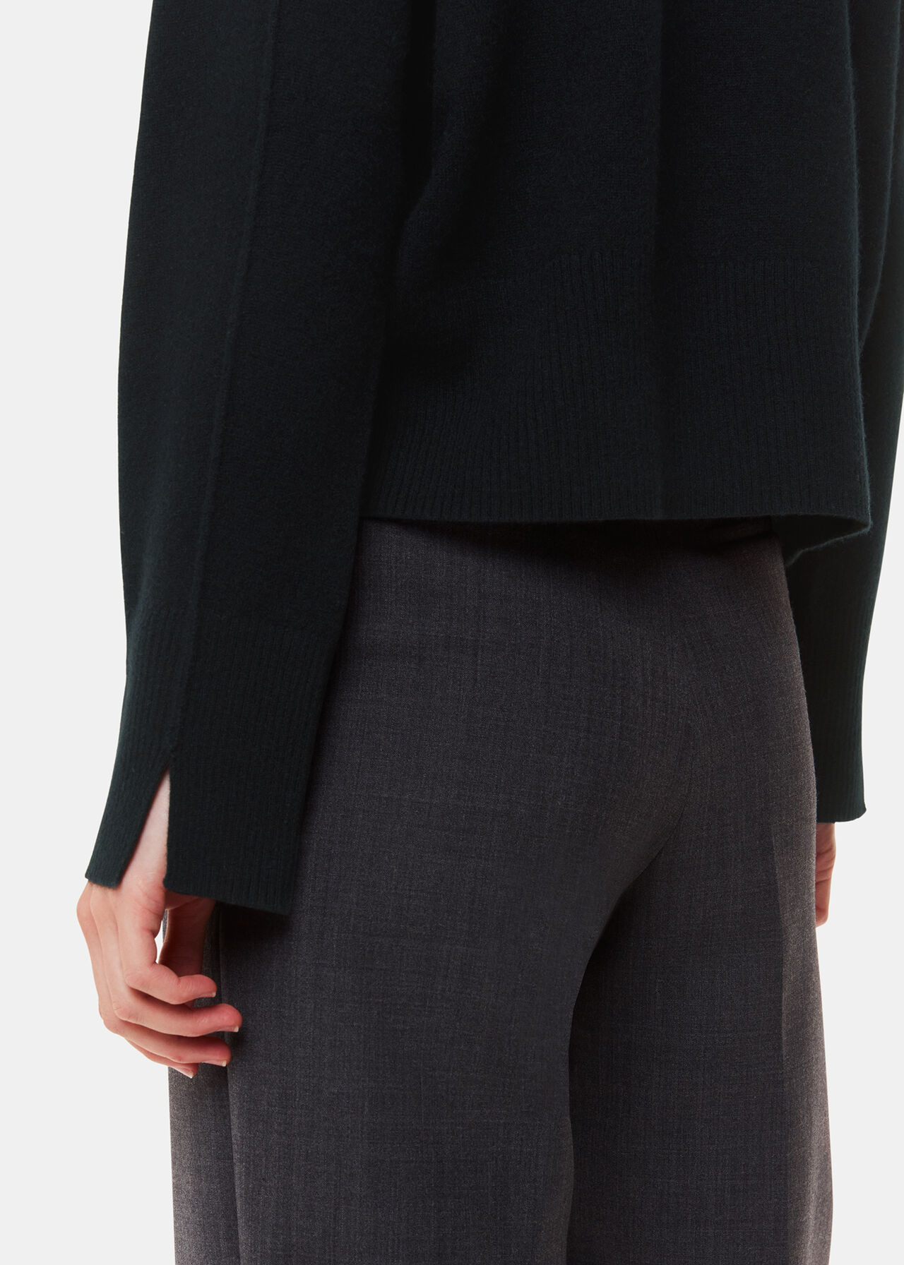 Cashmere Funnel Neck