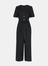 Petite Fiona Linen Button Jumpsuit