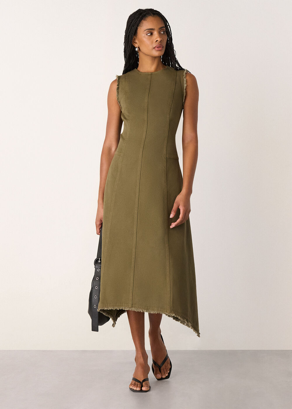 Utility Twill Dress