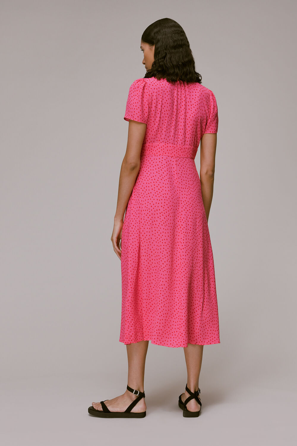 Heidi Spot Print Dress