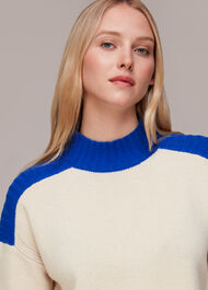 Mouline Trim Sweater