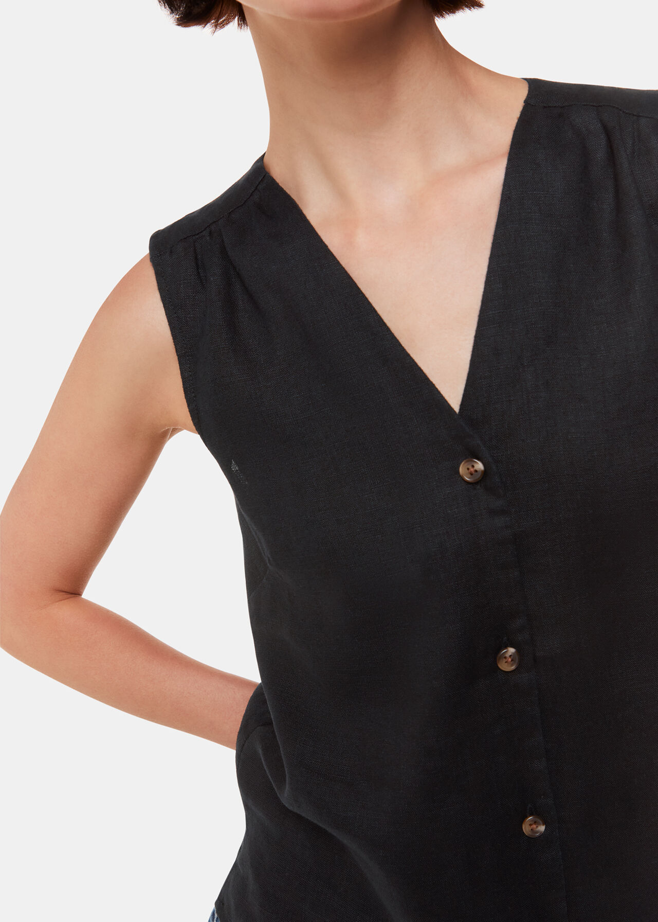 Laura Linen Tank